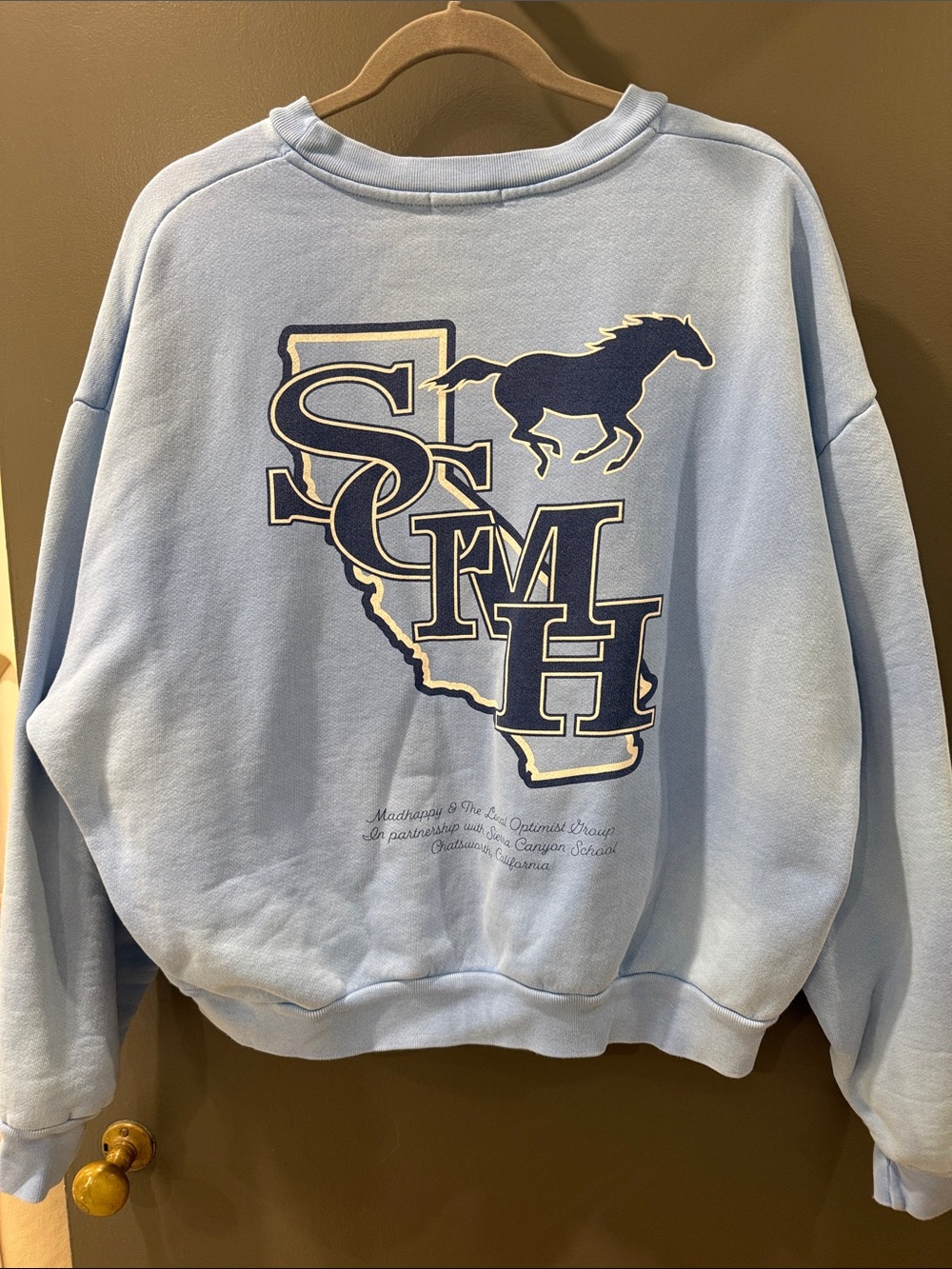 EUC RARE Sierra Canyon x Madhappy SCMH Sweatshirt Size Medium - Picture 4 of 4